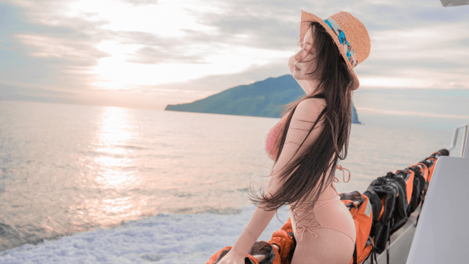 牛奶海景色